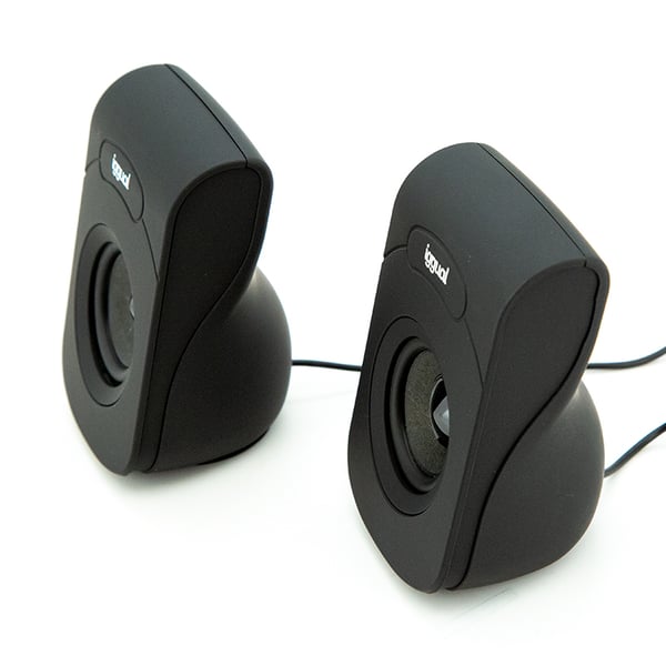 iggual IGG316993 højttaler Sort Ledningsført 3 W