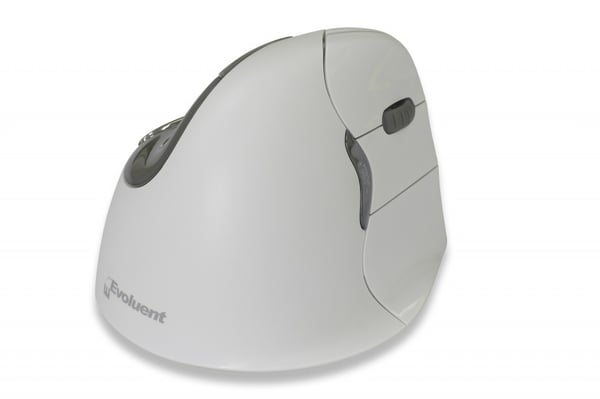 BakkerElkhuizen Evoluent4 datormöss Kontor Högerhand Bluetooth laser 2600 DPI