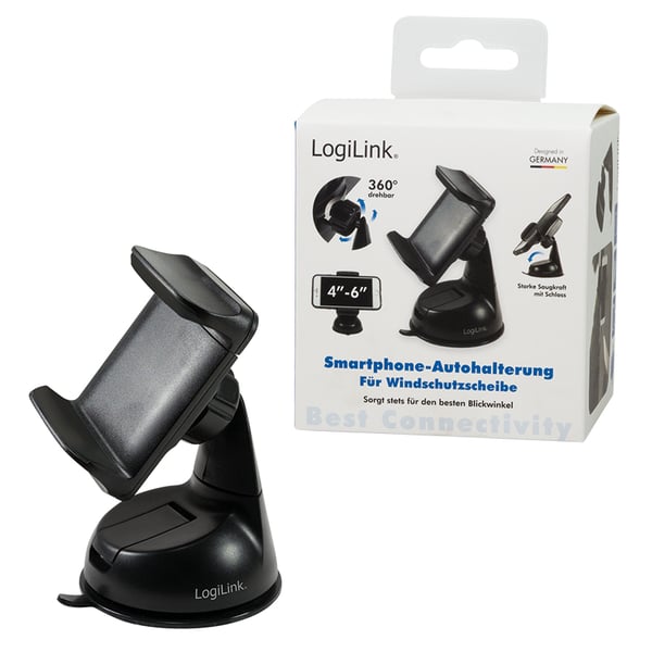 LogiLink AA0119 hållare Passiv hållare MP3-spelare, Mobiltelefon / smartphone Svart