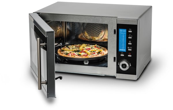 MEDION MD 15501 Sort, Rustfrit stål Kombination mikroovn Bordplade 25 L 900 W