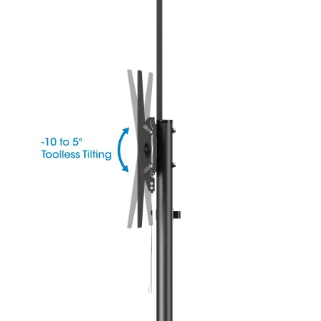 Manhattan 462716 tv-beslag 177,8 cm (70") Sort
