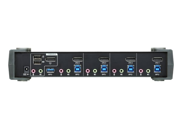 ATEN Umschalter KVM-switchar Svart