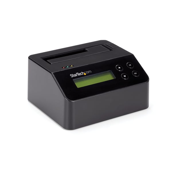StarTech.com SDOCK1EU3P2 kopienhed til digital medie HDD/SSD duplikator Sort 1 Kopier