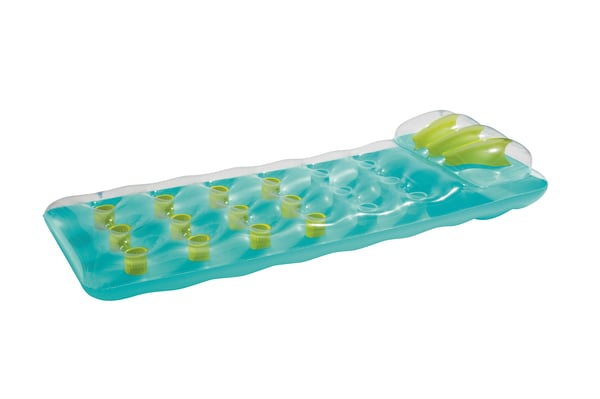 Bestway 43015 pool- och badmadrass Grön, Transparent, Gul Vinyl
