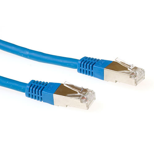 ACT 3m Cat6a SSTP netværkskabel Blå S/FTP (S-STP)