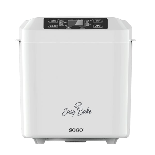 Sogo PAN-SS-10722 brödbakningsmaskin Vit