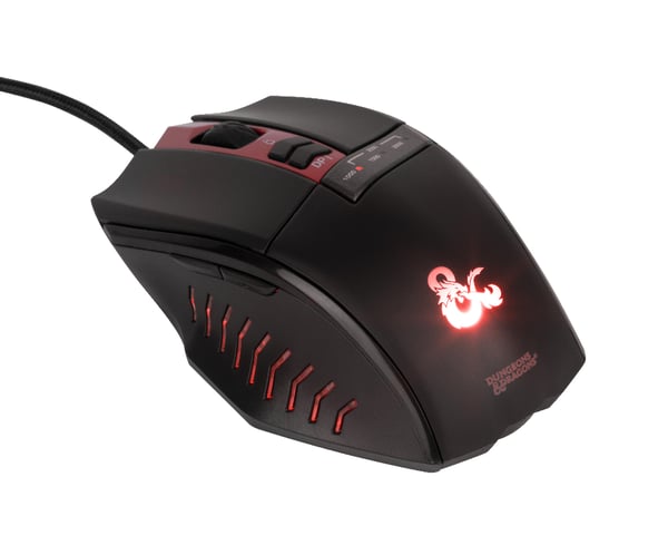 Konix KX DND GAMING MOUSE hiiri Pelaaminen Oikeakätinen USB A-tyyppi Optinen 2500 DPI