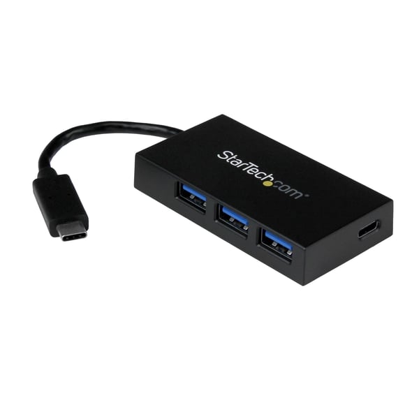 StarTech.com USB-C-hubb med 4 portar - USB-C till 1x USB-C och 3x USB-A - USB 3.0-hubb - 5Gbps