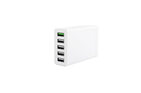 CoreParts MBXUSBA-AC0004 oplader til mobil enhed Universel Hvid Vekselstrøm Indendørs