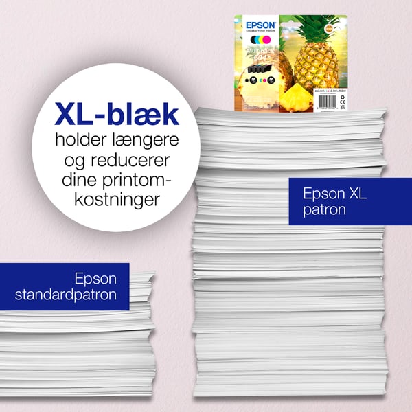 Epson Blæk Multip. XL 1x8.9/3x4ml XP220x/320x/420x/WF29x0