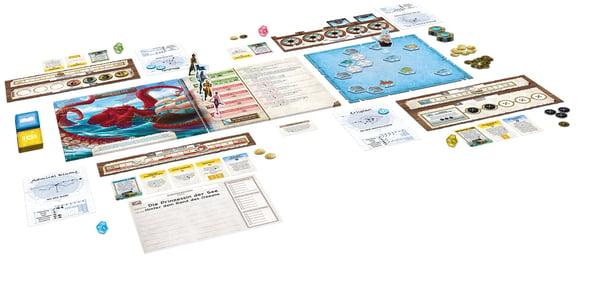 Asmodee Forgotten Waters Brætspil Strategi