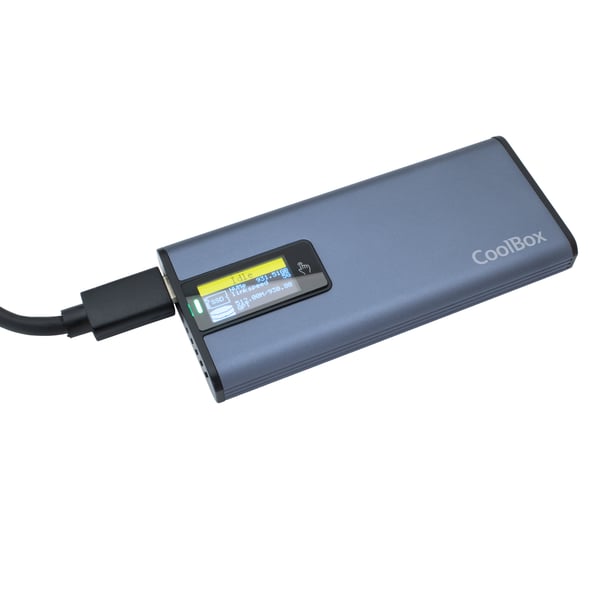 CoolBox COO-MCM-M2F drevkabinet SSD kabinet Grå M.2