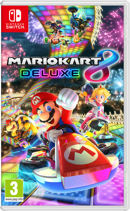 Nintendo Mario Kart 8 Deluxe Tyska, Nederländska, Engelska, Spanska, Franska, Italienska, Japanska, Portugisiska, Ryska Nintendo Switch