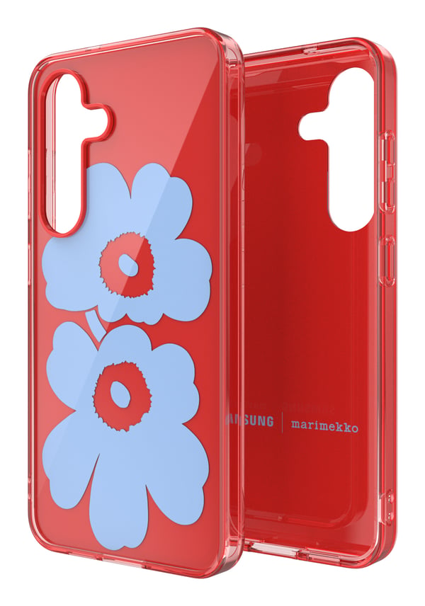 Samsung GP-FPS931AMARW mobiltelefonfodral 15,8 cm (6.2") Mobilskal Ljusblå, Röd
