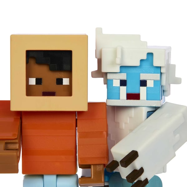 Minecraft CREATOR-SERIEN MONTERA ENDERWOOD YETI-SKRÄCK BERÄTTELSEPAKET-figurer