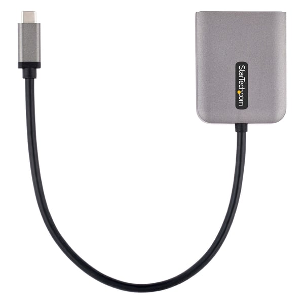 StarTech.com MST14CD122DP USB grafiikka-adapteri 4096 x 2160 pikseliä Harmaa