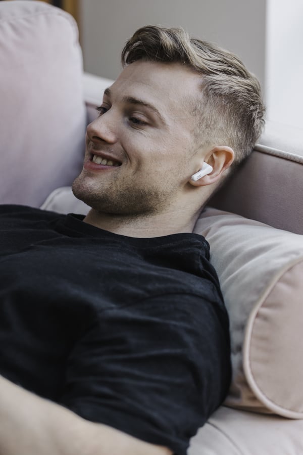 JVC HA-A3T Headset True Wireless Stereo (TWS) I öra Samtal/musik Bluetooth Vit