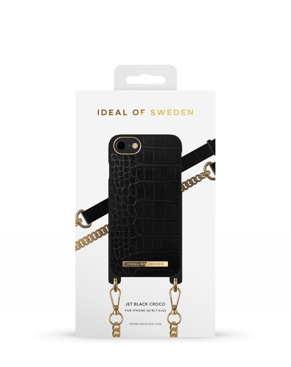 iDeal of Sweden Necklace mobiltelefonfodral 11,9 cm (4.7") Folio Svart