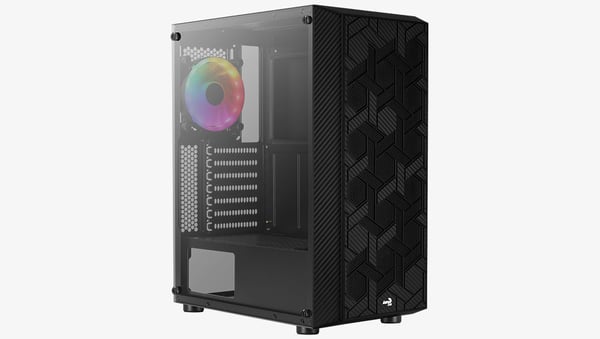 Aerocool Hive-G-BK-v3 Midi Tower Sort