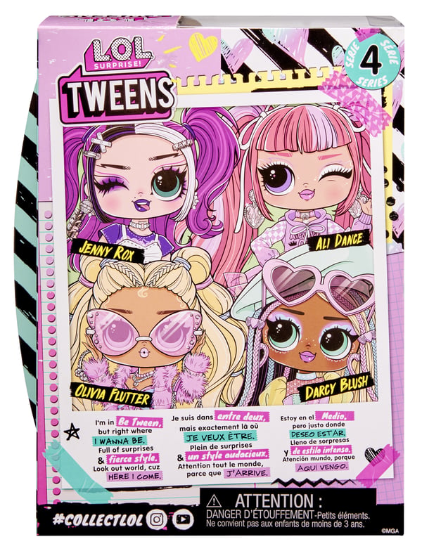 L.O.L. Surprise! Tweens S4 Doll- Darcy Blush
