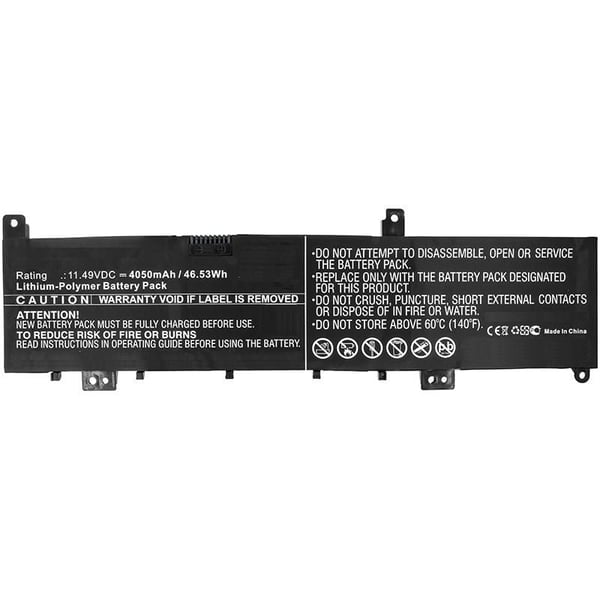CoreParts MBXAS-BA0200 laptop reservedel Batteri