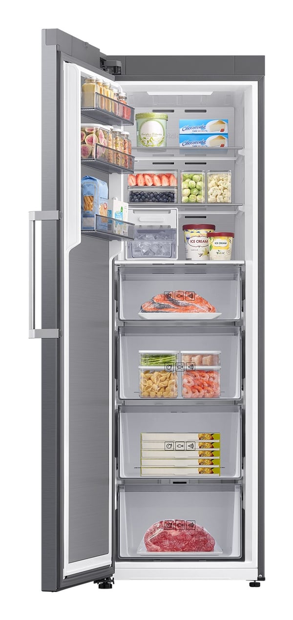 Samsung RZ70H32HDTEF fryser Stående fryser Fritstående 323 L Sølv
