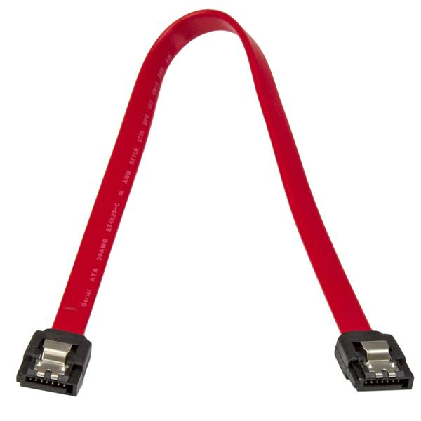 StarTech.com LSATA12 SATA-kabel 0,304 m SATA 7-pin Rød