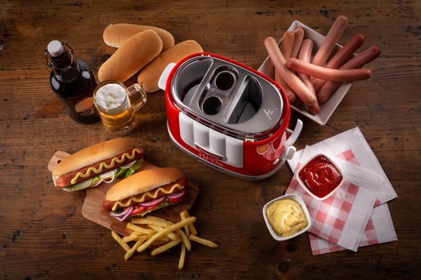 Ariete 0206/00 Hot dog paahdin 650 W Punainen