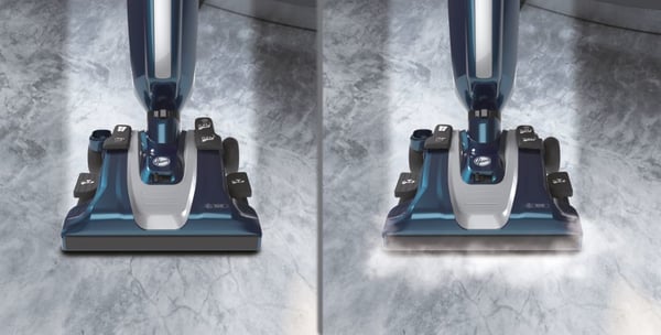 Hoover H-PURE 700 STEAM HPS700 011 Dampmoppe 0,5 L Blå