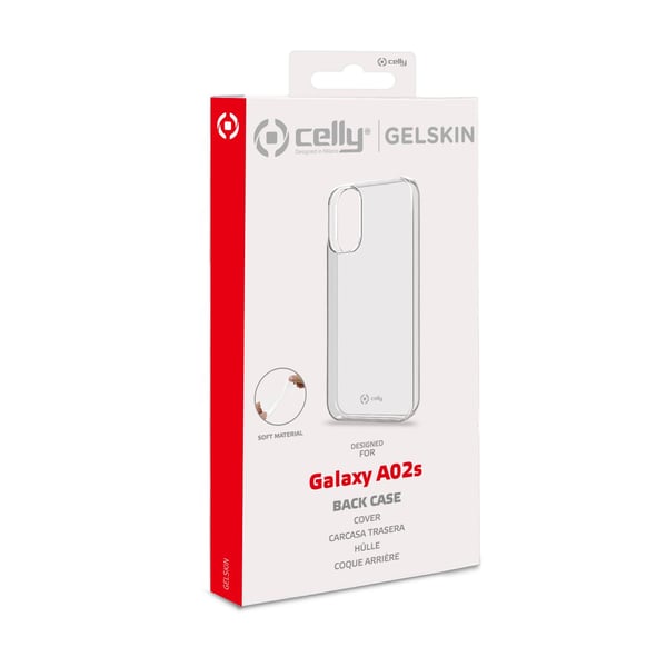 Celly Gelskin mobiltelefon etui 16,5 cm (6.5") Cover Transparent