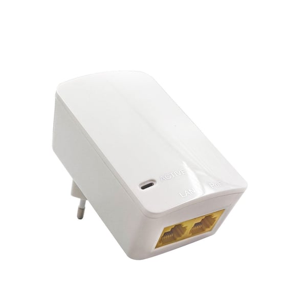 Microconnect MC-POEINJ-EU PoE-adapters 10 Gigabit Ethernet 48 V