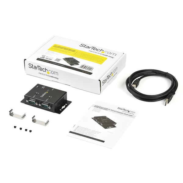 StarTech.com ICUSB2322I keskitin USB 2.0 Type-B Musta