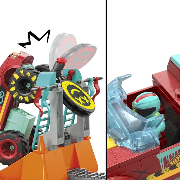 MEGA Hot Wheels Smash 'n Crash demoderby ekstrem stuntbane