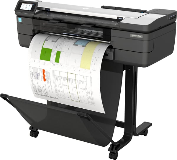 HP Designjet T830 24"-multifunktionsprinter