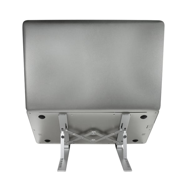 LogiLink AA0134 Ställ för bärbara datorer Ställ till bärbara datorer Silver 40,6 cm (16")