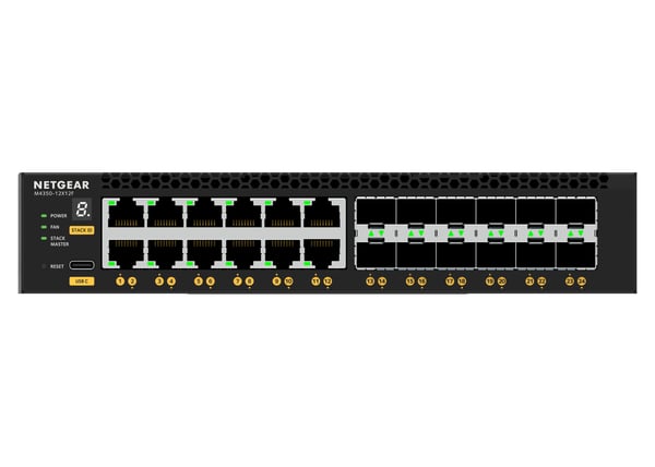 NETGEAR XSM4324 Administreret L3 10G Ethernet (100/1000/10000) 1U Sort