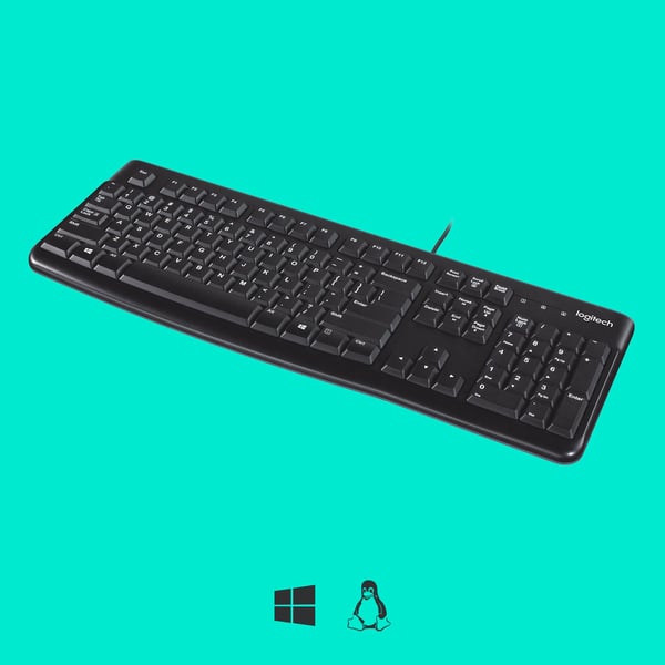 Logitech K120 - Tastatur - USB - Belgien
