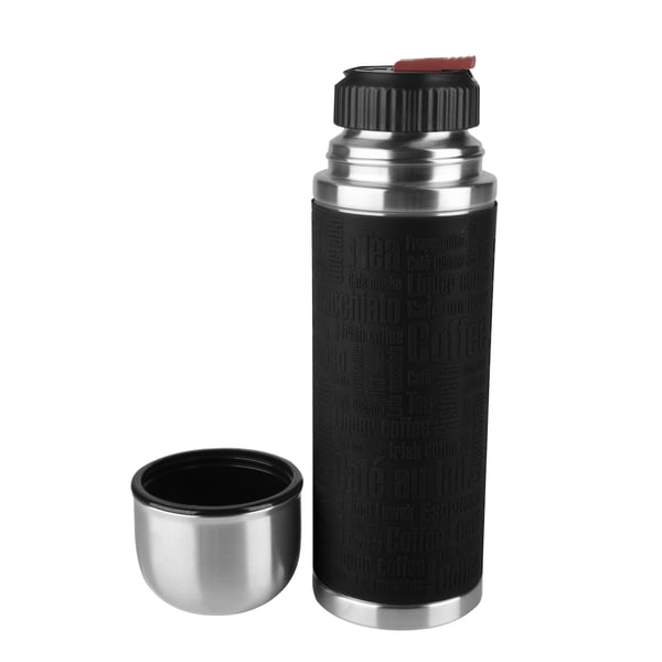 Tefal K30642 termospullo 0,5 L Musta, Ruostumaton teräs