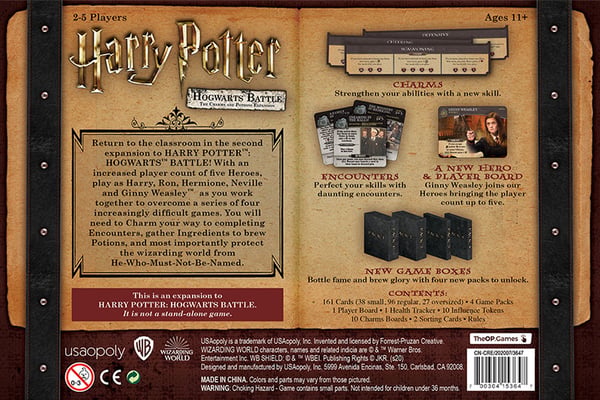 Asmodee Harry Potter: Hogwarts Battle 60 min Tillägg till brädspel