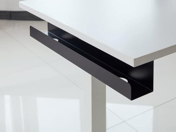 Equip 650863 kabelorganisator Skrivebord Kabelbakke Sort 1 stk