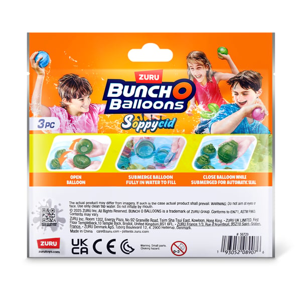 Bunch O Balloons Genanvendelige Granat Vandballoner (3 stk.)