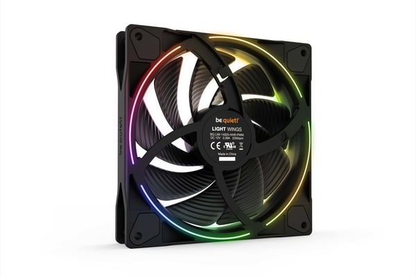 be quiet! Light Wings | 140mm PWM high-speed Datorväska Fan 14 cm Svart 1 styck