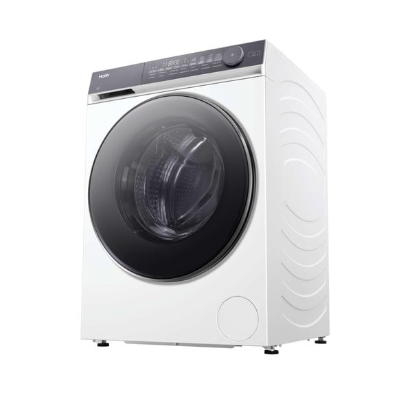 Haier HWD80BP14367TUIT vaskemaskine - tørretumbler Fritstående Front-læsning Hvid