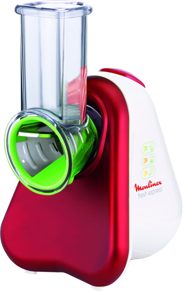 Moulinex DJ7535 Sähköraastin ja -spiraalileikkuri Muovi Punainen