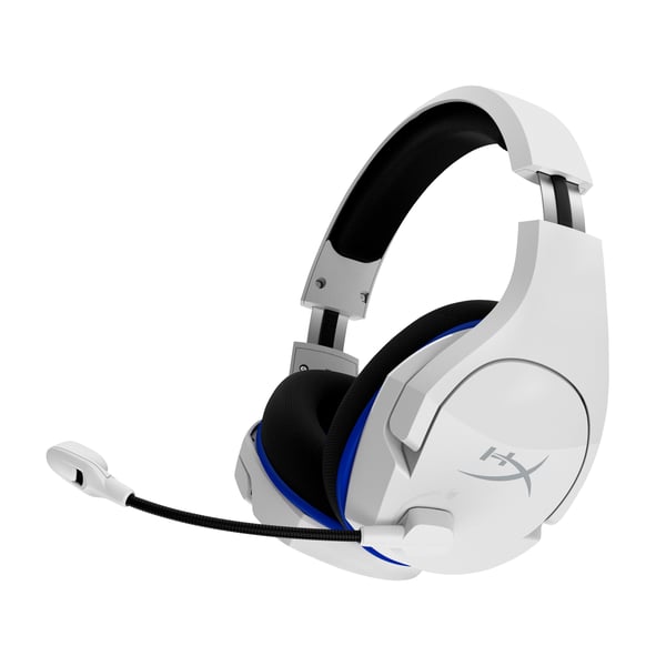 HyperX Cloud Stinger Core – langattomat pelikuulokkeet (valko-sininen) – PS5-PS4