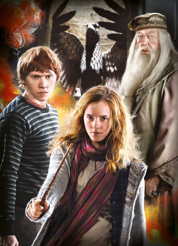 Clementoni Harry Potter Puslespil 1000 stk Fjernsyn/film