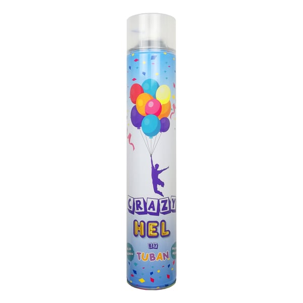 Hullu helium TUBAN ZA2839 -ilmapallojen täyttöön