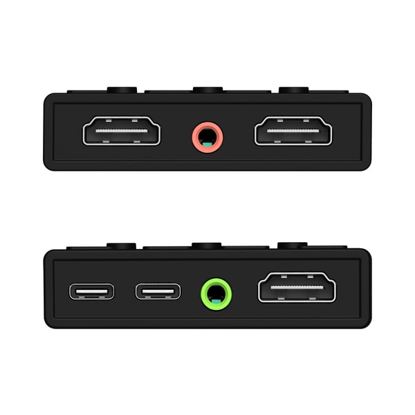 j5create JVA06-N Dubbelt HDMI™-videoinspelningskort