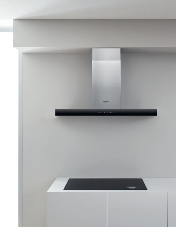 Whirlpool WHB 92F UT X/1 Seinäkiinnitys Ruostumaton teräs 420 m³/h