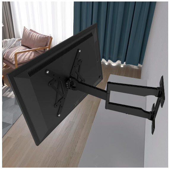 Hama 00220853 tv-beslag 165,1 cm (65") Sort